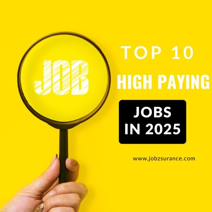 Top 10 Highest-Paying Jobs in South Africa in 2025