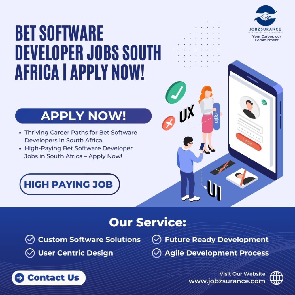 Bet Software Developer Jobs South Africa, Professional Bet Software Developer coding an advanced gaming platform in South Africa